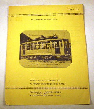 Item #150922012 The Streetcars of Rome, 1970: Project A.T.A.C. #279 and #027 as Powered Brass...