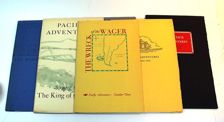 Item #170423009 1. The King of California; 2. A Description of the Southermost Part of California; 3. The Wreck of the Wager; 4. The Sack of Monterey; 5. The Manilla Galleons. and 6. The Death of Captain Cook [1940 Book Club of California Keepsake Series]