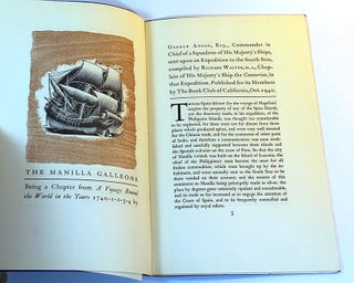 1. The King of California; 2. A Description of the Southermost Part of California; 3. The Wreck of the Wager; 4. The Sack of Monterey; 5. The Manilla Galleons. and 6. The Death of Captain Cook [1940 Book Club of California Keepsake Series]