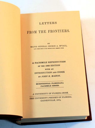 Item #170627011 Letters from the Frontiers, Written During A Period of Thirty Years' Service in...