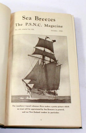 Item #170714005 Sea Breezes: The P.S.N.C. Magazine, Volume XX, 1935-1936