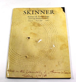 Item #171018040 Skinner: Science & Technology, featuring Mechanical Music: May 3, 2003. Sale 2170