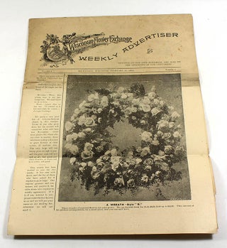Item #171205013 Wisconsin Flower Exchange: Weekly Advertiser, Volume 1, Number 5, February 18, 1895