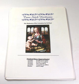 Item #171211010 Cross Stitch Heirlooms: The Madonna of the Carnation by da Vinci