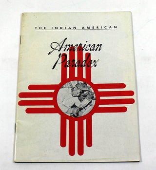 Item #171226001 The Indian American: American Paradox