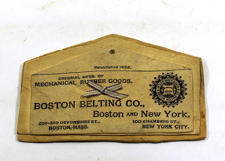 Item #180311002 [Manufacturer's Sample from Boston Belting Co.,]
