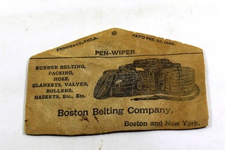 [Manufacturer's Sample from Boston Belting Co.,]