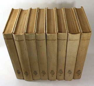 Item #181112001 Mahatma: Life of Mohandas Karamchand Gandhi, Complete in 8 Volumes. D. G. Tendulkar