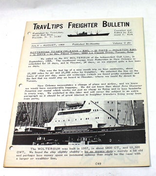TravLtips Freighter Bulletin