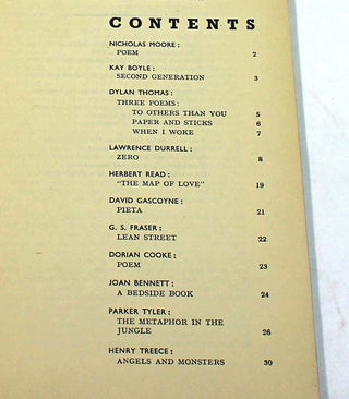 Seven: The New Magazine, No. 6, Autumn 1939