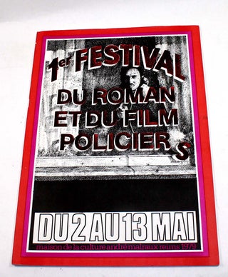 Item #7117 1ster festival du roman et du film policiers du 2 au 13 mai, maison de la culture...