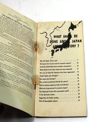 What Should Be Done About Japan After Victory?