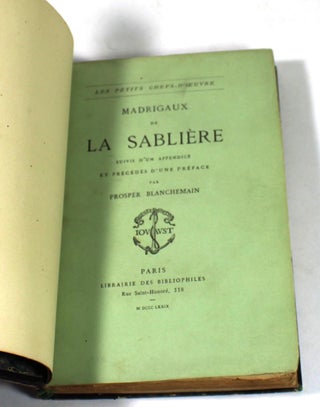 Madrigaux de La Sablière