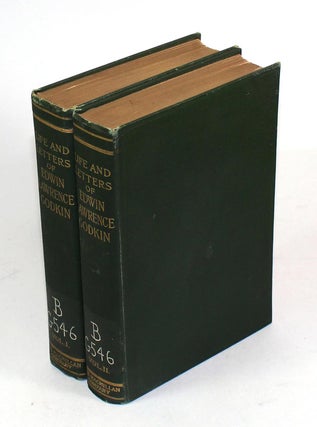 Item #8070 Life and letters of Edwin Lawrence Godkin. Edwin Lawrence Godkin, Rollo Ogden