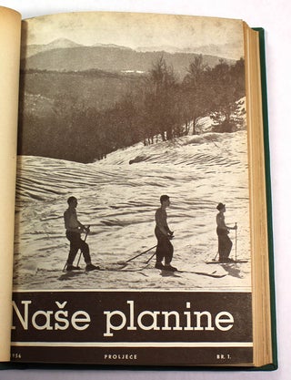 Naše planine: Revija Planinarskog Saveza Hrvatske, 1956 [The Mountains: Review of the Alpine Association of Croatia]