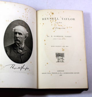 Reynell Taylor, C.B., C.S.I.: A Biography