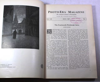 Item #8259 Photo-Era Magazine: The American Journal of Photography. Volume LIX [59]. July to...