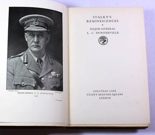 Item #8264 Stalky`s Reminiscences. L. C Dunsterville, Lionel
