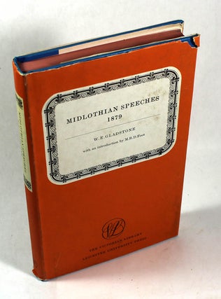Item #8337 Midlothian Speeches, 1879. W. W. Gladstone