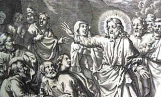 The Resurrection of Lazarus. John 11 [Engraving]