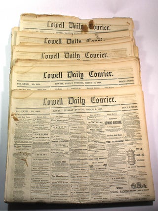 Lowell Daily Courier (26 Issue Lot)
