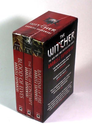 Item #8669 The Witcher Boxed Set: Blood of Elves, The Time of Contempt, Baptism of Fire (Witcher,...