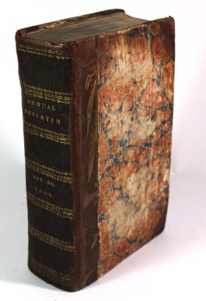 Item #8742 The Annual Register, or a View of the History, Politics, and Literature for the Year 1808