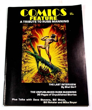 Item #8864 Comics Feature No. 36: A Tribute to Russ Manning. Hal Schuster, Publisher