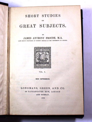 Short Studies of Great Subjects
