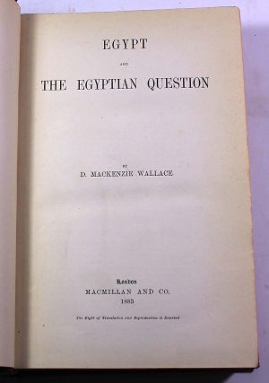 Egypt and the Egyptian Question