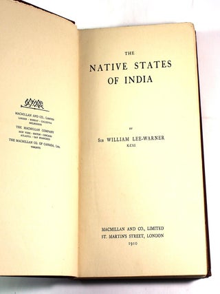 The Native States Of India