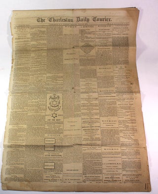 Item #9072 The Charleston Daily Courier, Tuesday Morning, July 26, 1870