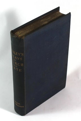 Item #9078 Essays Chiefly on Questions Of Church And State: From 1850 To 1870. Arthur Penrhyn...