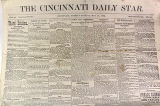 The Cincinnati Daily Star, Volume 15, No. 126. Tuesday Evening, May 27, 1879