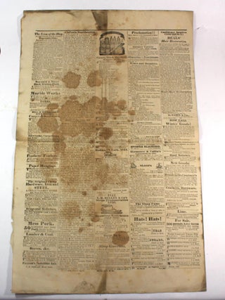 Berkshire Courier, Volume VIII, No. 4, Thursday, December 23, 1841