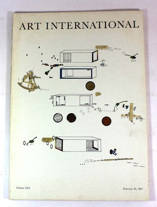 Item #9293 Art International Magazine, Volume XI/2, February 20, 1967. James Fitzsimmons