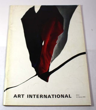 Item #9315 Art International Magazine, Volume VII/2, 25 February 1963. James Fitzsimmons