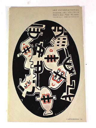 Item #9316 Art International Magazine, Volume XX/2-3, February-March 1976. James Fitzsimmons