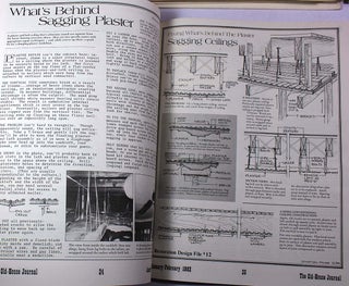 Old-House Journal: Restoration and Maintenance Techniques for the Antique House (33 Back Issues)