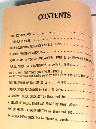 Books Are Everything, Volume 3 No. 3 (Whole Number 15), Fall 1990