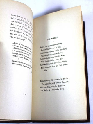 A Volume of Essays and Poems