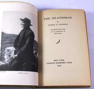 Item #9381 The Islandman. Tomas O. Crohan, Robin Flower