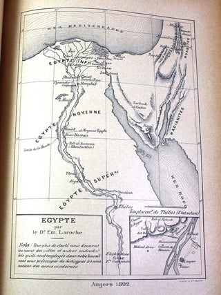 Questions chronologiques concernant la premier̀e carte historique : chronologie des israélites, chronologie des égyptiens, l'exode