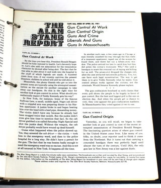What Really Happened in 1981. A Full Year of The Birch Log and The Alan Stang Report