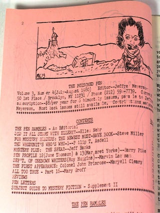 The Poisoned Pen, Volume 3, Number 4: July-August 1980