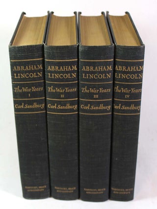 Item #9608 Abraham Lincoln: The War Years. Carl Sandburg