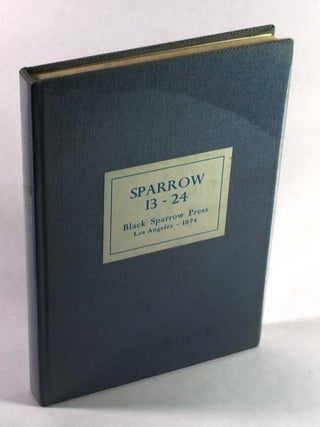 Item #9644 Sparrow 13-24. David Bromige