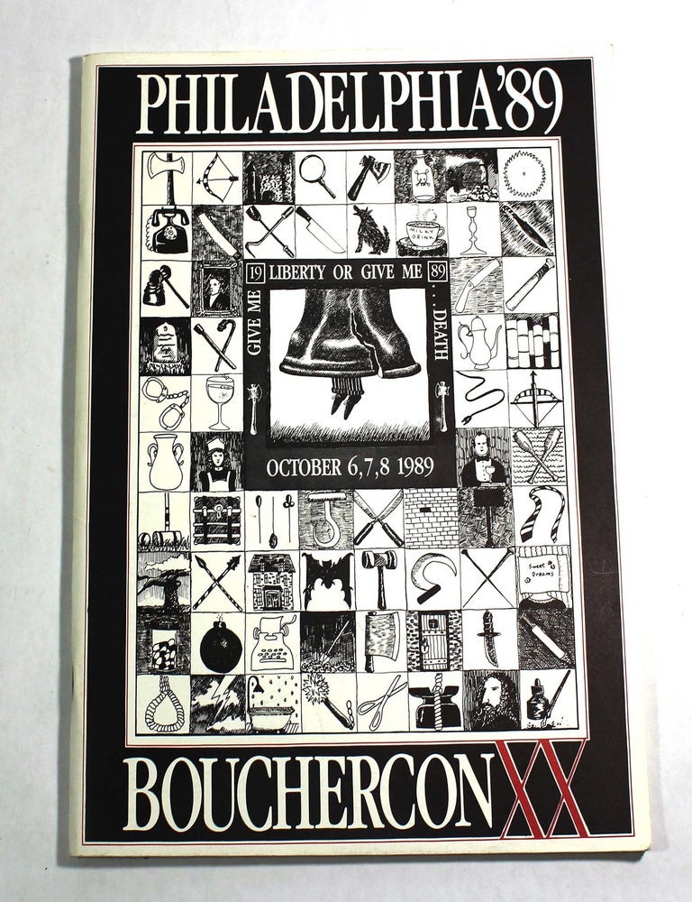 Item #9655 Bouchercon XX October 6,7,8 1989. Philadelphia '89