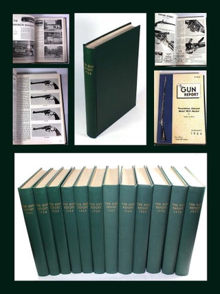 Item #9656 The Gun Report, 1961-1970, 1972, 1977. Alexander Bartimo