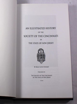 An Illustrated History of the Society of the Cincinnati in the State of New Jersey